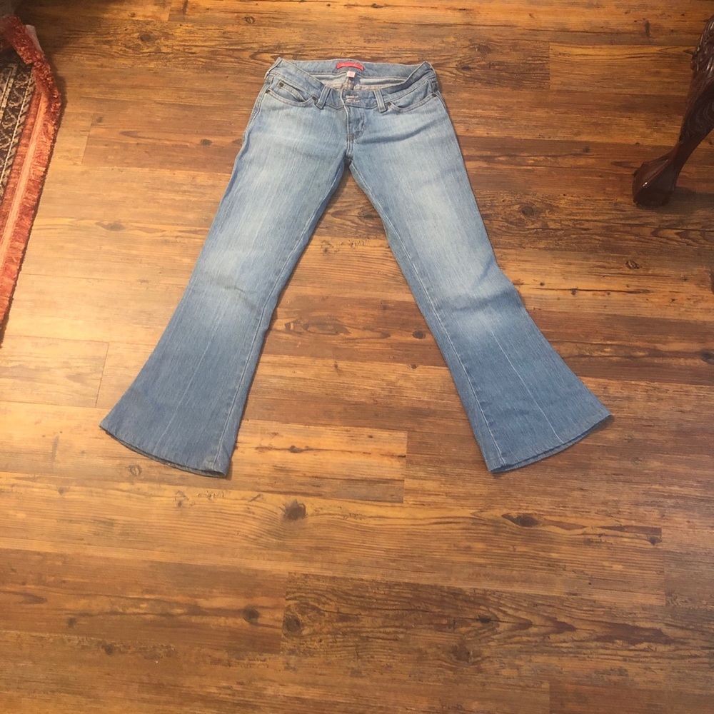 Y2K Vintage Abercrombie Kids Light Blue Flared Jeans